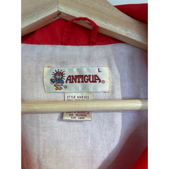 Vintage Red Windbreaker with Arizona Patch - Picture 3 of 7